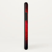 Coques Case-Mate iPhone conception rouge et noire de cas de l'iPhone X de (Dos/Droite)