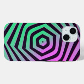 Coques Case-Mate iPhone Conception spirale colorée (Verso (horizontal))