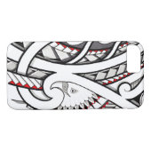 Coques Case-Mate iPhone Conception tribale de tatouage d'aigle chauve en (Dos (Horizontal))