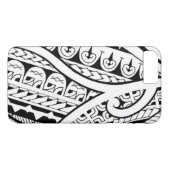 Coques Case-Mate iPhone Conception tribale mélangée de tatouage (Dos (Horizontal))