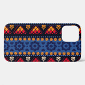 Coques Case-Mate iPhone Conception Tribale : Motif multifonctionnel sans f (Verso (horizontal))
