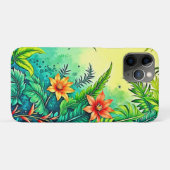 Coques Case-Mate iPhone Conception Tropical Jungle Lush Paradise (Dos (Horizontal))