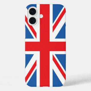 Coques iPhone 16 Plus Conception Union Jack/Drapeau