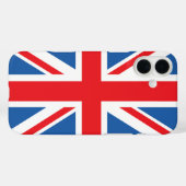 Coques Case-Mate iPhone Conception Union Jack/Drapeau (Verso (horizontal))