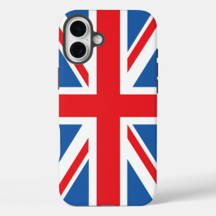 Coques iPhone 16 Plus Conception Union Jack/Drapeau