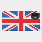 Coques Case-Mate iPhone Conception Union Jack/Drapeau (Dos (Horizontal))