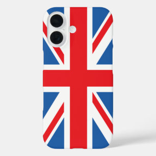 Coques iPhone 16 Conception Union Jack/Drapeau