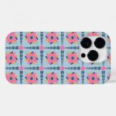 Coques Case-Mate iPhone Conception vibrante de carrelage géométrique (Verso (horizontal))