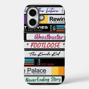 Coques iPhone 16 Conception vidéo VHS