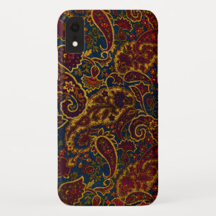 Case-Mate iPhone Case Conception vintage mignonne de Paisley de brun