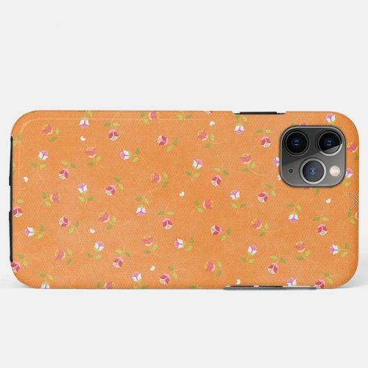 Coques Case-Mate iPhone Conception Whimsical Orange Tulip (Dos (Horizontal))