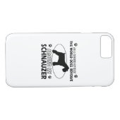 Coques Case-Mate iPhone conceptions drôles de SCHNAUZER (Dos (Horizontal))