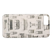Coques Case-Mate iPhone Conceptions pour des sièges de jardin, 'd'un (Dos (Horizontal))