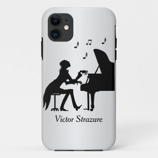 Coques Case-Mate iPhone Concert Pianist Musique personnelle (Dos)