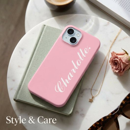 Coques Case-Mate iPhone Concevez Votre Propre Nom sur Ceci