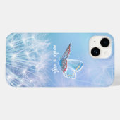 Coques Case-Mate iPhone Concevoir un Dandelion et un Papillon (Verso (horizontal))
