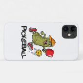 Coques Case-Mate iPhone Concombre Drôle Jouant Pickleball (Dos (Horizontal))