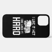 Coques Case-Mate iPhone Concret Finisher Travailleur Cement Mixer Conducte (Verso (horizontal))