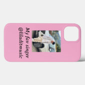 Coques Case-Mate iPhone conçu dans la musique de mon chanteur préféré lil  (Verso (horizontal))