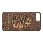 Coques Case-Mate iPhone Cône De Pin Sur Aiguilles Tombées (Dos (Horizontal))