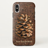 Coques Case-Mate iPhone Cône De Pin Sur Aiguilles Tombées (Dos)