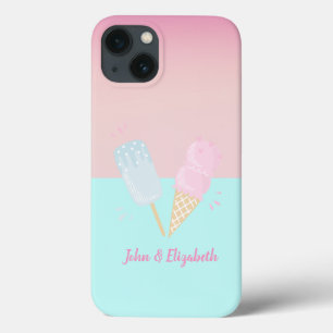 Case-Mate iPhone Case Cônes de glace colorés cool Amour
