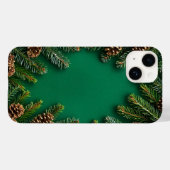 Coques Case-Mate iPhone Cônes de pin Branches Hiver Nature Quotidien (Verso (horizontal))