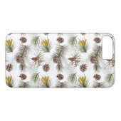 Coques Case-Mate iPhone Cônes de pin d'automne (Dos (Horizontal))