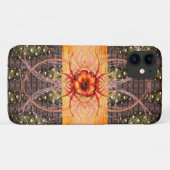 Coques Case-Mate iPhone Cônes de pin et une fleur d'araignée (Dos (Horizontal))