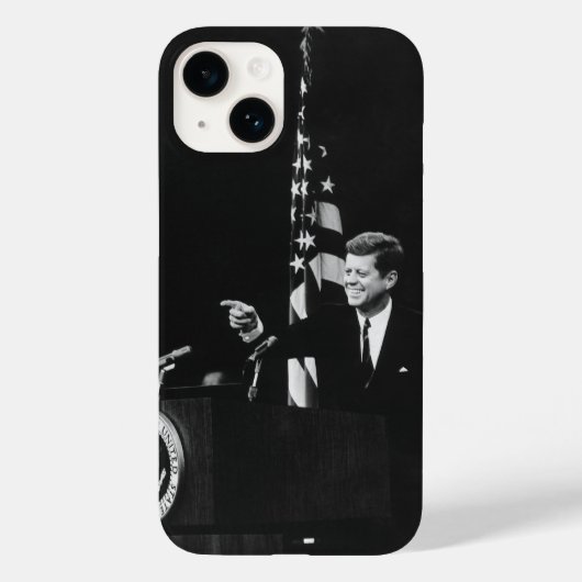 Coques Case-Mate iPhone Conférence de John Kennedy 35e président des États (Verso)