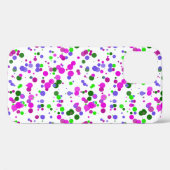 Coques Case-Mate iPhone Confettis à pois roses (Verso (horizontal))