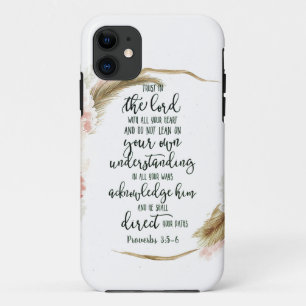 Case-Mate iPhone Case Confiance dans le Seigneur floral