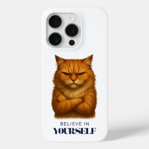 Coque iPhone 15 Pro Confiance féline