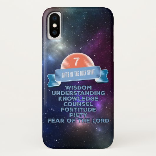 Coques Case-Mate iPhone Confirmation 7 Dons de l'Esprit Saint (Dos)