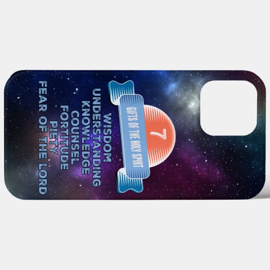 Coques Case-Mate iPhone Confirmation 7 Dons de l'Esprit Saint (Verso (horizontal))