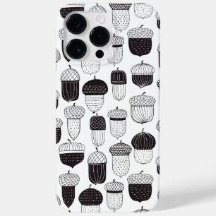 Coque Pour Pour iPhone 14 Pro Max Conflit de Doodle motif d'automne