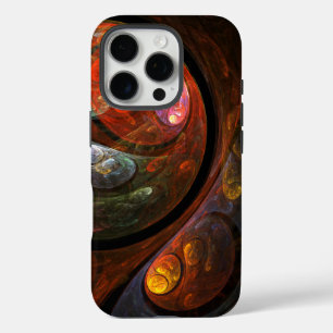 Coques iPhone 16 Pro Connexion fluide Art Abstrait