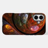 Coques Case-Mate iPhone Connexion fluide Art Abstrait (Verso (horizontal))