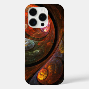 Coques iPhone 16 Pro Connexion fluide Art Abstrait