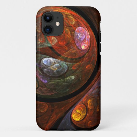 Coques Case-Mate iPhone Connexion fluide Art Abstrait (Dos)