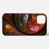 Coques Case-Mate iPhone Connexion fluide Art Abstrait (Verso (horizontal))