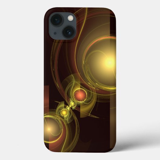 Coques Case-Mate iPhone Connexion intime Art Abstrait (Verso)