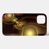 Coques Case-Mate iPhone Connexion intime Art Abstrait (Verso (horizontal))