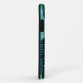 Coques Case-Mate iPhone Conque en spirale Shell de turquoise (Dos/Droite)