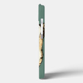 Coques Case-Mate iPhone Conque turquoise Shell (Verso / Gauche)