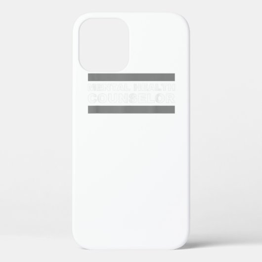 Coques Case-Mate iPhone Conseiller de santé mentale (Verso)