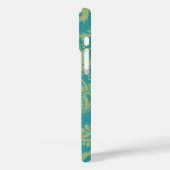 Coques Case-Mate iPhone CONSERVEZ CALME ET texte en changeant turquoise to (Verso / Gauche)