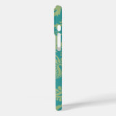 Coques Case-Mate iPhone CONSERVEZ CALME ET texte en changeant turquoise to (Verso / Gauche)