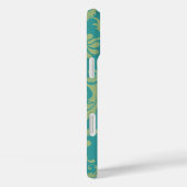 Coques Case-Mate iPhone CONSERVEZ CALME ET texte en changeant turquoise to (Verso / Droite)