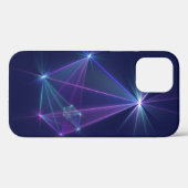 Coques Case-Mate iPhone Constellation, Art Fractal Abstrait Fantastique (Verso (horizontal))